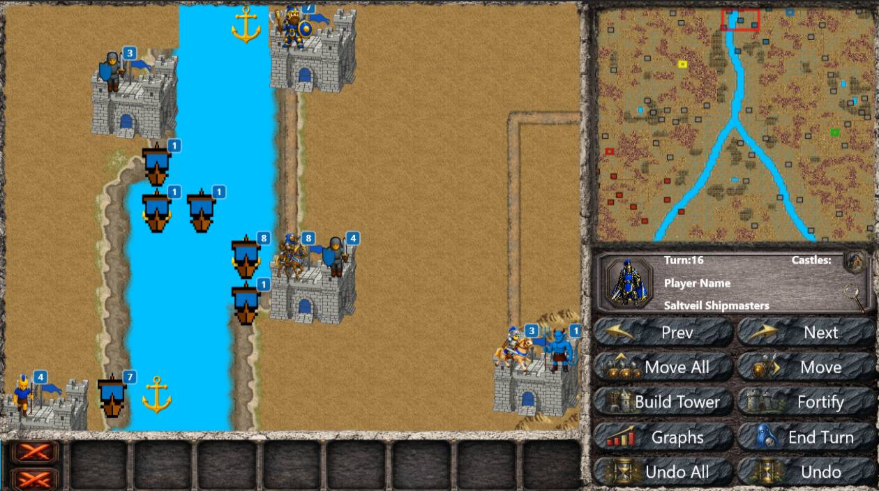 Waronomy desert screenshot - desert screen shot blue ships