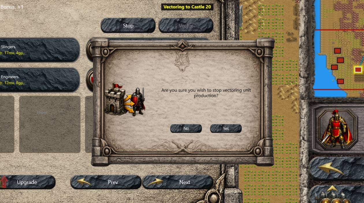 Waronomy desert screenshot - desert screen shot red vectoring